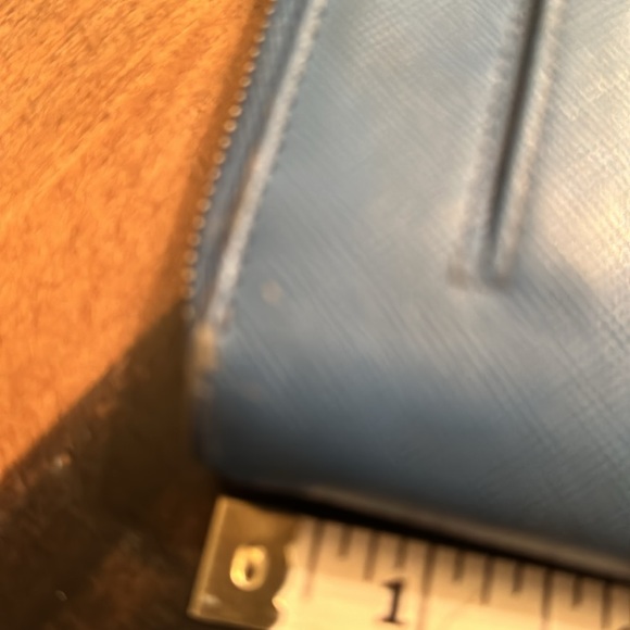 Prada Organizer - Saffiano Leather Round Zipper Long Wallet - Picture 11 of 14